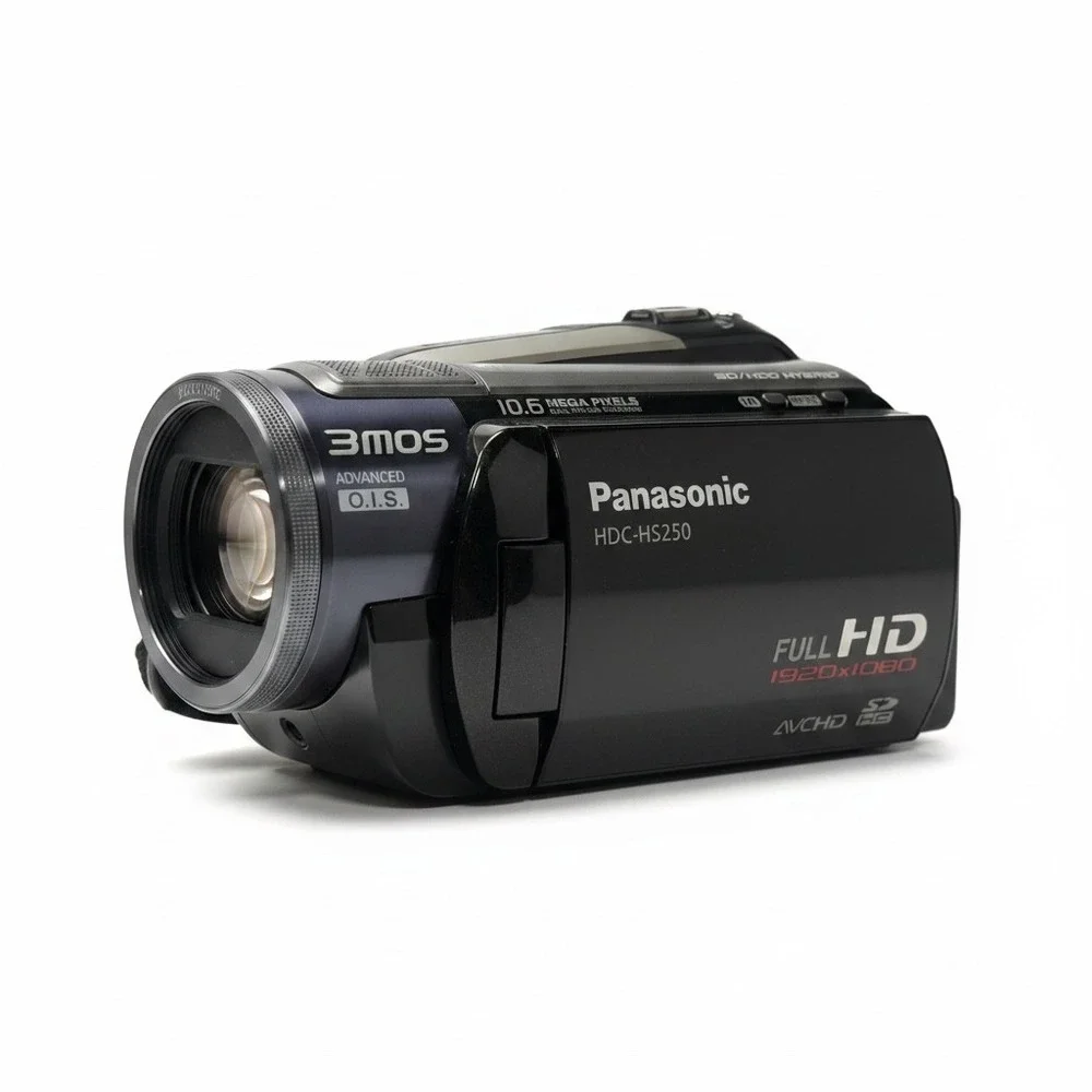 Panasonic HDC-HS250 3MOS Full HD Camcorder 12x Leica Zoom HDD Hybrid Tested